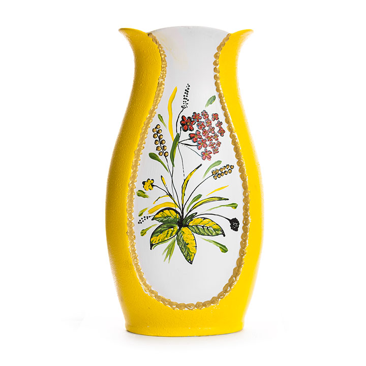 Malovaná váza  ELA 16x8x31 cm