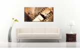 Obraz Paříž na zrcadle Mirrora 43 - 50x100 cm