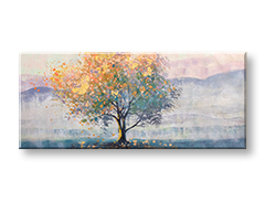 Malovaný obraz na zeď STROM 1 dílný CFAZH6431E1 - 120x50 cm