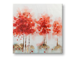 Malovaný obraz na stěnu ABSTRAKT 1 dílný CWF11078WE1 - 70x70 cm